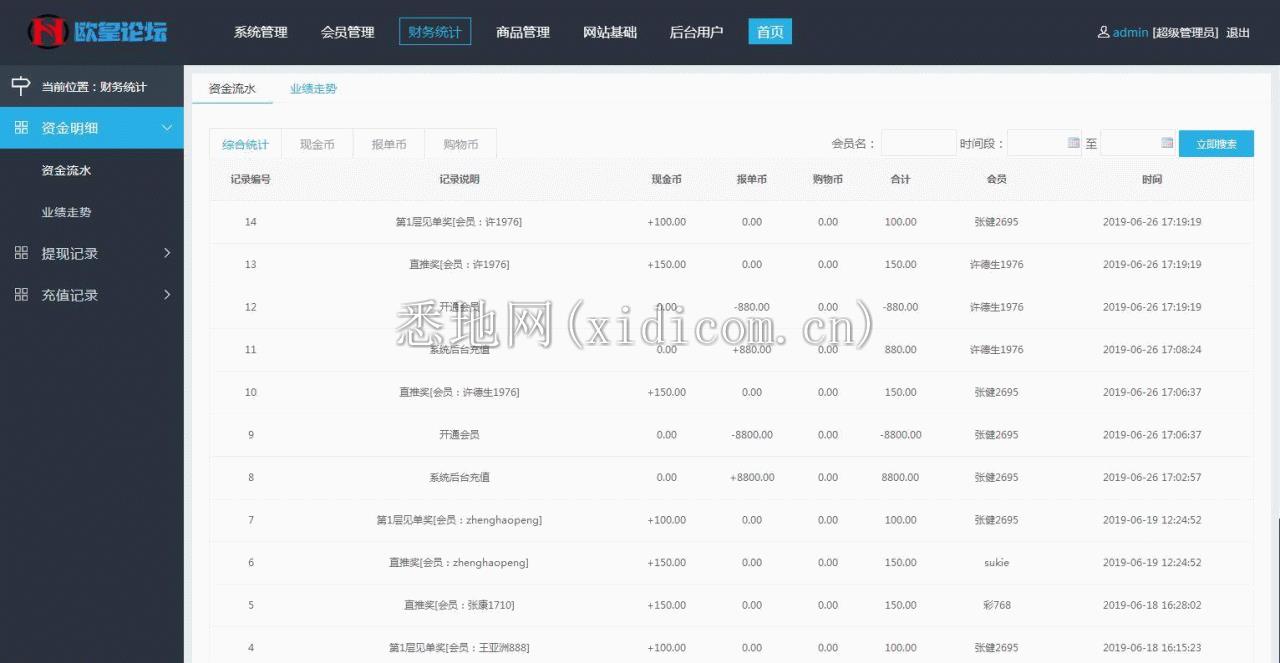 企业3级推广报单分销源码下载会员注册管理系统